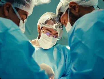 Equipe em cirurgia ortognática